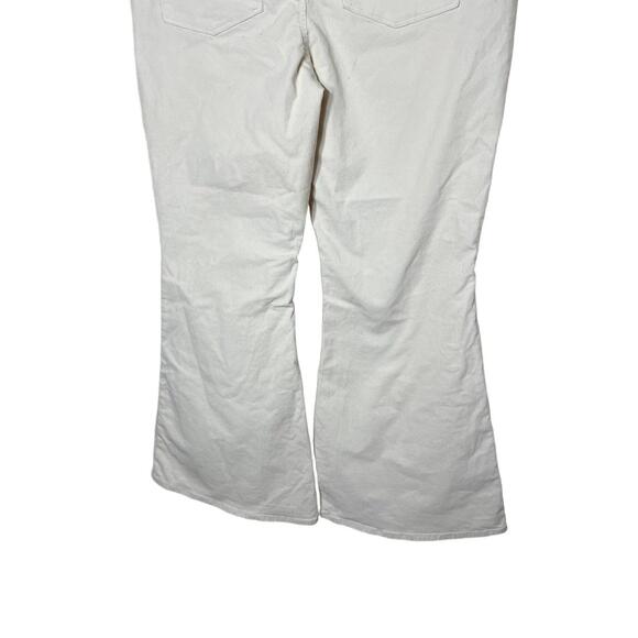 AMERICAN EAGLE Womens Size 16 Light Beige‎ High-Waisted Corduroy Festival Flare - Picture 6 of 10